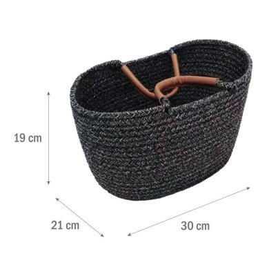 Сумка Meven COTTON OVAL S Сірий MV-760006QD-B фото - 2