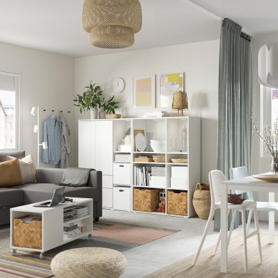 IKEA Стеллаж VIHALS Белый (ИКЕА ВИХАЛС) 79440614 фото - 4