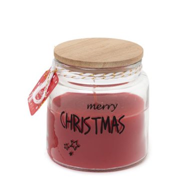 Ароматична свічка Homla JOA 10 см | Червоний 200383 фото - 3