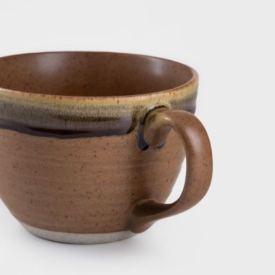 Кружка Homla SANDORA 2 600 мл Коричневый 230831 фото - 3