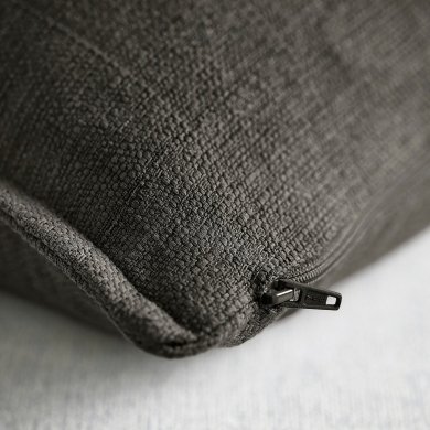 IKEA Декоративна наволочка LAGERPOPPEL 40x58 см Антрацит (ИКЕА ЛАГЕРПОПЕЛЬ) 30561805 фото - 4