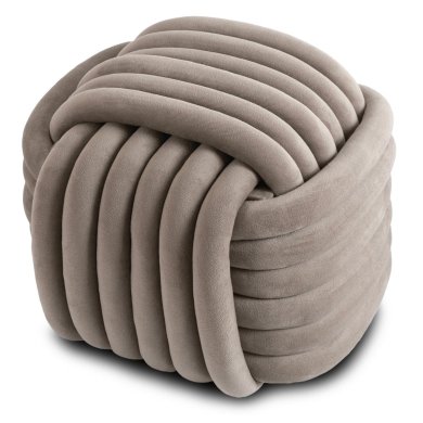 Пуф Mebel Elit MAGMA Welur Бежевий ME.MAGMA/BZ/V/PUF фото - 2