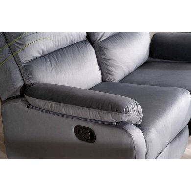 Диван раскладной Signal Spencer 3 Velvet | Серый (Bluvel 14) SPENCER3VSZ фото - 8