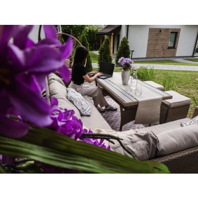 Комплект садових меблів Garden Line CESME Бежевий ABI3517 фото - 10