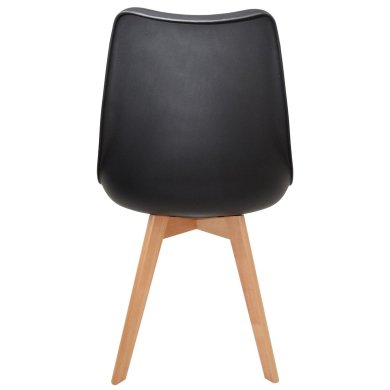 Обідній стілець Kontrast EMMA 3 Чорний 6.05.50520 фото - 3