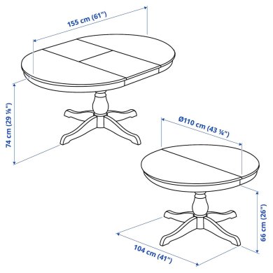 IKEA INGATORP / SKOGSBO (ИКЕА ИНГАТОРП/СКОГСБО) 69574741 фото - 2