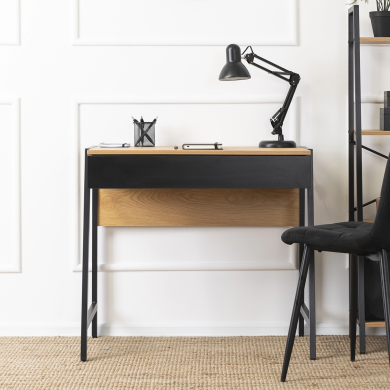 Письмовий стіл Mebel Elit MORI Чорний - 5 Письмовий стіл Mebel Elit MORI Чорний ME.MORI/D/CZ/B фото - 5