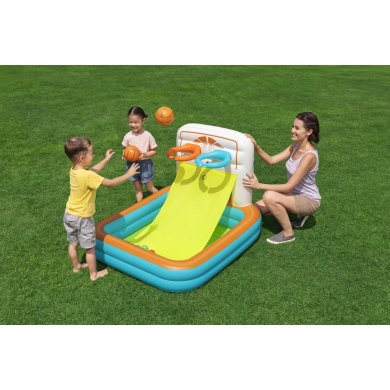 Надувной детский бассейн Bestway 52728 120х107х84 см Разноцветный BES52728 фото - 6