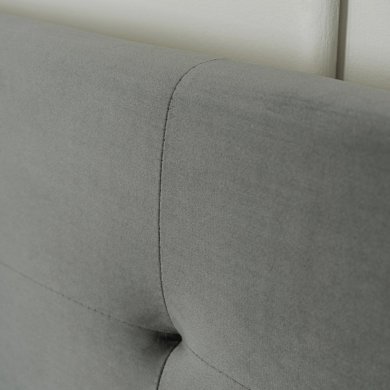 Ліжко Mebel Elit BUENO Welur 160x200 см Сірий - 6 Ліжко Mebel Elit BUENO Welur 160x200 см Сірий ME.BUENO/160/P/V/LOZ фото - 6