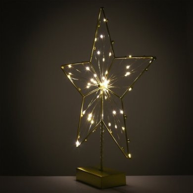 Декоративний світильник Duka LED Star Ljus 49 см | Золотий 2221082 фото - 4