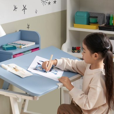 IKEA Письмовий стіл PIPLARKA Блакитний (ИКЕА ПИПЛАРК) 20579943 фото - 7