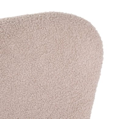 Кресло-качалка Homla LUNNIE TEDDY BOUCLE Бежевый 217962 фото - 5