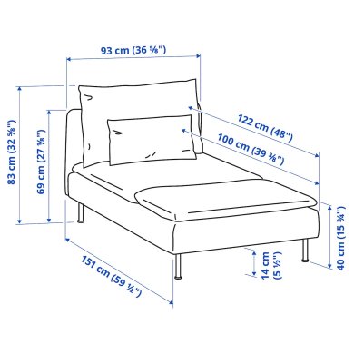 IKEA SODERHAMN (ИКЕА СЁДЕРХАМН) 99528007 фото - 2