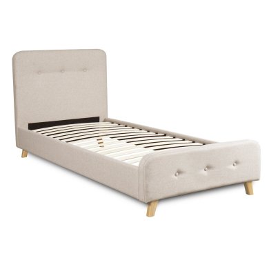 Кровать Mebel Elit MIKEL 2 90x200 см Бежевый - 2 Кровать Mebel Elit MIKEL 2 90x200 см Бежевый ME.MIKEL/90/BZ/T/LOZ фото - 2