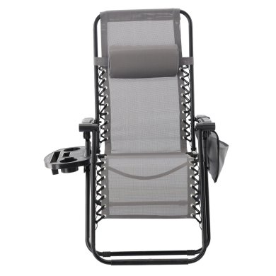 Складной шезлонг Garden Line LEZ5758 Серый LEZ5758 фото - 3