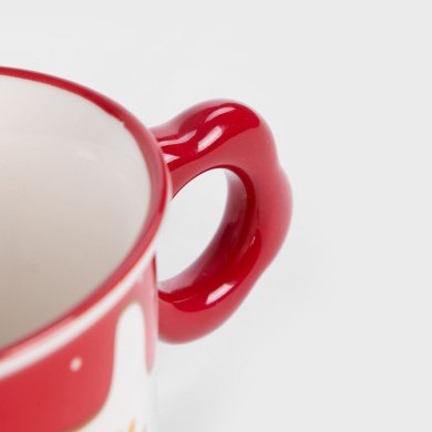 Кружка Homla PIROS 350 мл Красный 232144 фото - 3