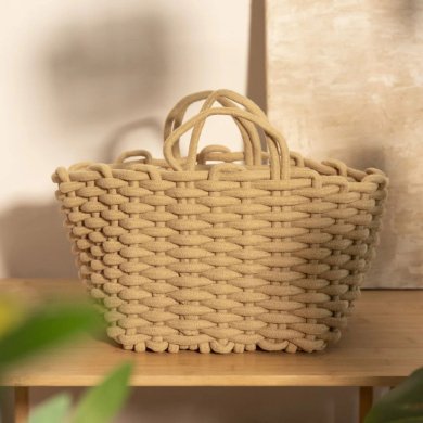 Корзина Homla FLAVIA 26x21 см Бежевый 226996 фото - 4