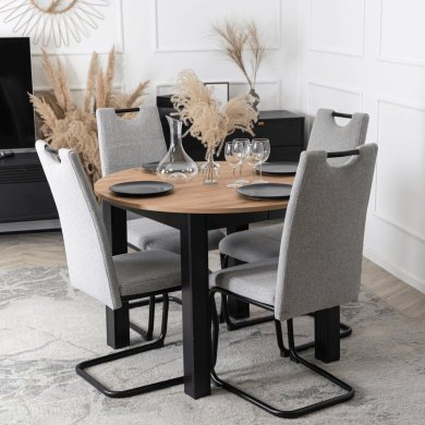 Обідній стілець Mebel Elit LOPEZ Сірий ME.LOPEZ/P/CZ/T/K фото - 7