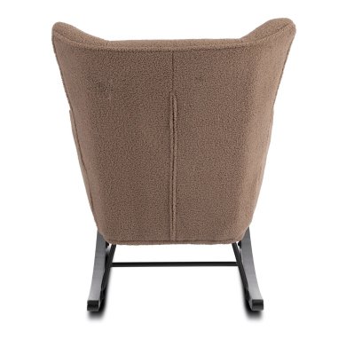 Кресло-качалка мягкое Mebel Elit JACKSON Boucle Коричневый ME.JACKSON/BR/CZ/TB/FW фото - 5