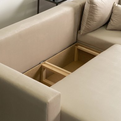Розкладний диван Mebel Elit MARKUS Бежевий - 12 Розкладний диван Mebel Elit MARKUS Бежевий MGK.FIESTA/VELLUTO2/NAR фото - 12