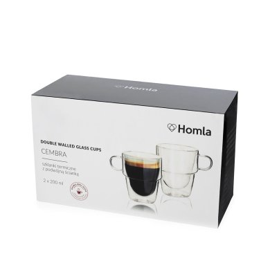 Набор чашек Homla Cembra 0,2 л | Прозрачный - 3 Набор чашек Homla Cembra 0,2 л | Прозрачный 211230 фото - 3