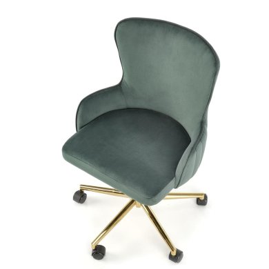 Офисное кресло Halmar TIMOTEO Welur Темно-зеленый - 4 Офисное кресло Halmar TIMOTEO Welur Темно-зеленый V-CH-TIMOTEO-FOT-C.ZIELONY фото - 4