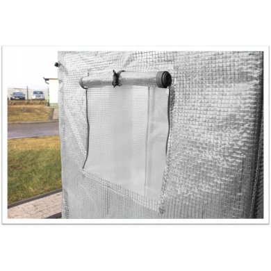 Парник теплиця Garden Line 200x77x168 см Білий TUN0766 фото - 7