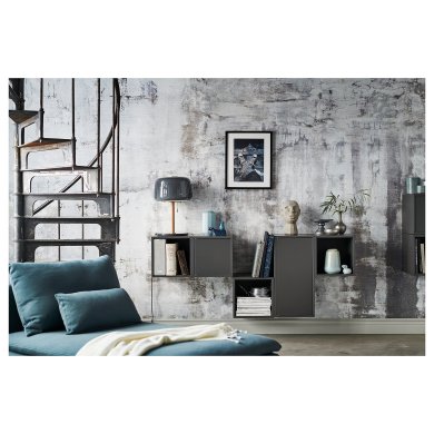 IKEA Комбинация подвесных шкафов EKET (ИКЕА ЭКЕТ) 39286394 фото - 4