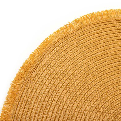 Сервировочный коврик Homla MIRI 38 см Горчичный 209550 фото - 2