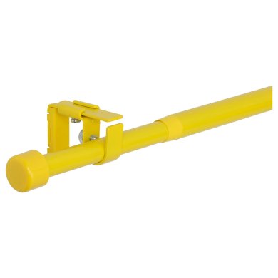 IKEA Карниз BEKRAFTA 120-210 см Желтый (ИКЕА СВОЛОЧЬ) 40604833