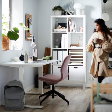 IKEA Стеллаж KALLAX Белый (ИКЕА КАЛЛАКС) 29442615 фото - 5