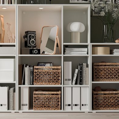 Стелаж VIHALS Білий - 6 IKEA Стелаж VIHALS Білий (ИКЕА ВИХАЛС) 80483283 фото - 6