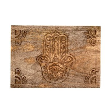 Шкатулка для украшений Homla HAMSA 22x14x8 см | Дерево 218371 фото - 3