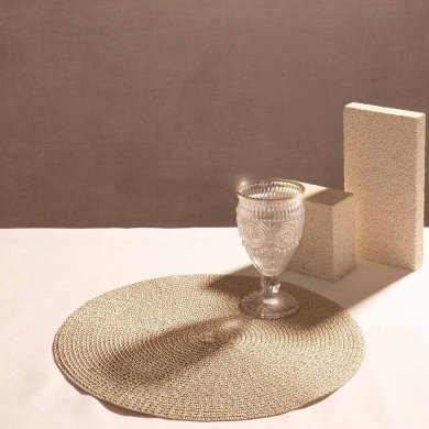 Сервірувальний килимок Homla CHIC 38 см Бежевий - 7 Сервірувальний килимок Homla CHIC 38 см Бежевий 160975 фото - 7