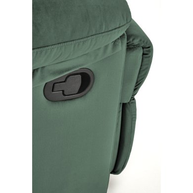 Кресло мягкое раскладное с реклайнером Halmar DRAGER Зеленый V-CH-DRAGER-FOT-C.GREEN фото - 11