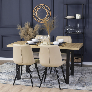 Раскладной обеденный стол Mebel Elit SKUBI Дуб ривьера B.SKUBI/DR/CZ/S фото - 13