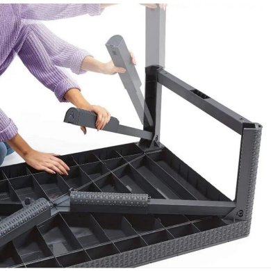 Садовый стол Keter LYON Коричневый - 4 Садовый стол Keter LYON Коричневый 233834 фото - 4