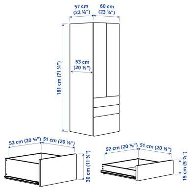 IKEA SMASTAD / PLATSA (ИКЕА СМАСТАД/ПЛАЦА) 99430845 фото - 9
