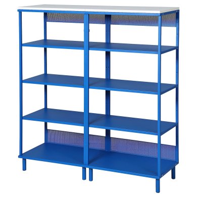 IKEA Стеллаж PLATSA Синий (ИКЕА ПЛАСТИНЫ) 49522913