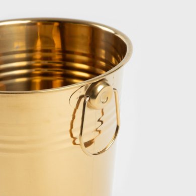 Відро для льоду Homla MOI 4 л Золотий 237438 фото - 2