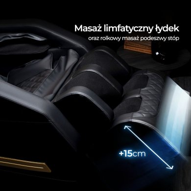 Крісло масажне Mebel Elit PX PRO MAX Чорний - 25 Крісло масажне Mebel Elit PX PRO MAX Чорний ME.PXPROMAX/CZ/E/FW фото - 25