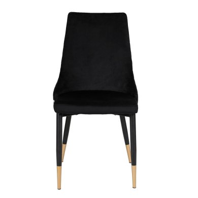 Обеденный стул Homla LOGAN Welur Черный 164071 фото - 2
