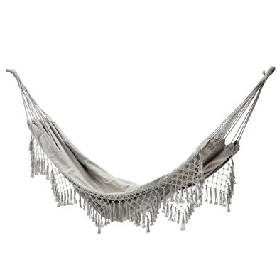 Гамак Garden Line BOHO 200x150 см Серый HAM3194_grey фото - 3