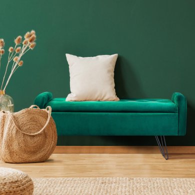 Скамья Homla VENLO | Зеленый / Черный - 4 Скамья Homla VENLO | Зеленый / Черный 158435 фото - 4