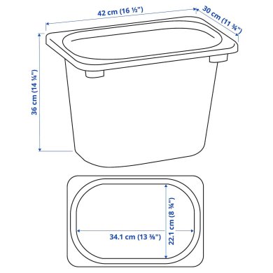 TROFAST - 2 IKEA TROFAST (ИКЕА ТРОФАСТ) 30582087 фото - 2