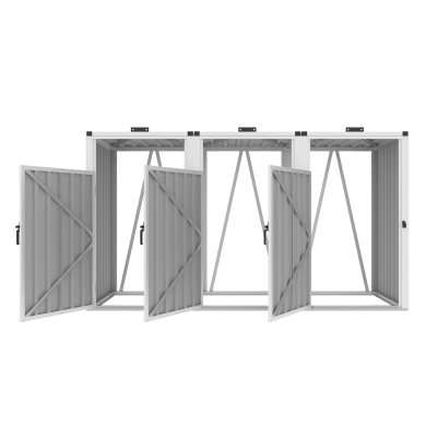 Бокс для сміттєвих баків Сorciano HOLLY C Антрацит - 3 Бокс для сміттєвих баків Сorciano HOLLY C Антрацит 5901721052000 фото - 3