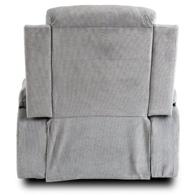 Кресло мягкое раскладное массажное с реклайнером Mebel Elit BOX 2 Серый ME.BOX2/P/T/FW фото - 7