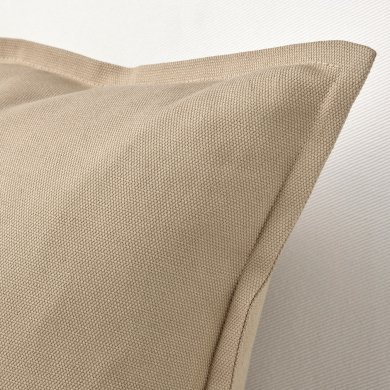 IKEA Декоративная наволочка GURLI 40x58 см Бежевый (ИКЕА ГУРЛИ) 80552686 фото - 3