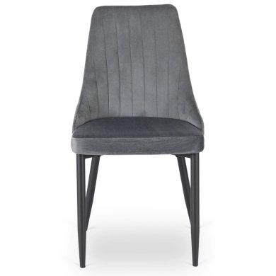 Обідній стілець Mebel Elit BARI Welur Сірий ME.BARI/P/V/K фото - 2