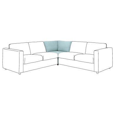 IKEA VIMLE (ИКЕА ВИМЛЕ) 50496121 фото - 4